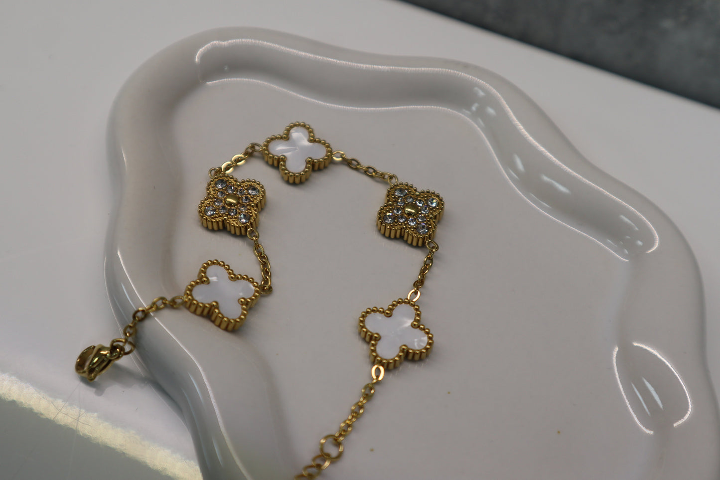 Georgia Clover Bracelet