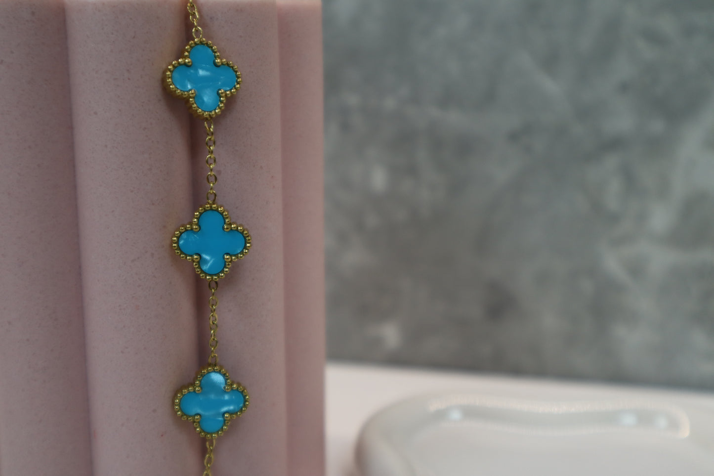 Ocean Clover Bracelet